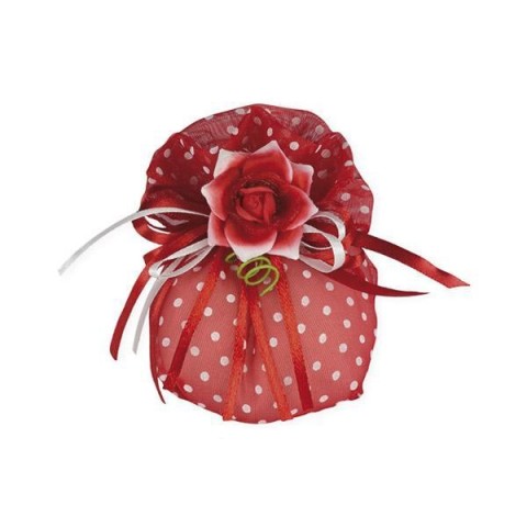 SACCH MINI BON BON POIS RED